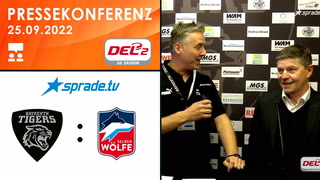 25.09.2022 - Pressekonferenz - Bayreuth Tigers vs. Selber Wölfe
