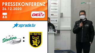 26.12.2020 - Pressekonferenz - Bietigheim Steelers vs. Tölzer Löwen