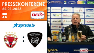22.01.2023 - Pressekonferenz - Lausitzer Füchse vs. Bayreuth Tigers