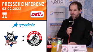 03.02.2022 - Pressekonferenz - EC Kassel Huskies vs. EC Bad Nauheim
