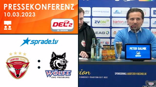 10.03.2023 - Pressekonferenz - Lausitzer Füchse vs. EHC Freiburg