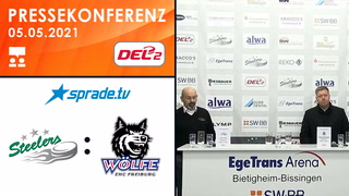 05.05.2021 - Pressekonferenz - Bietigheim Steelers vs. EHC Freiburg