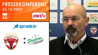 22.12.2023 - Pressekonferenz - Lausitzer Füchse vs. Bietigheim Steelers