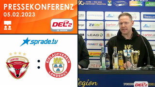05.02.2023 - Pressekonferenz - Lausitzer Füchse vs. EV Landshut