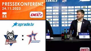 24.11.2023 - Pressekonferenz - EC Kassel Huskies vs. Ravensburg Towerstars