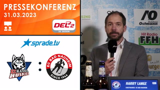 31.03.2023 - Pressekonferenz - EC Kassel Huskies vs. EC Bad Nauheim