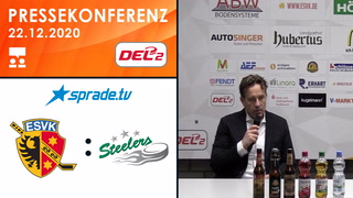 22.12.2020 - Pressekonferenz - ESV Kaufbeuren vs. Bietigheim Steelers