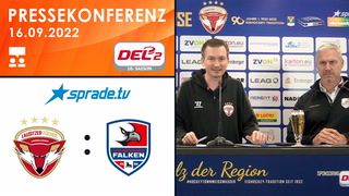 16.09.2022 - Pressekonferenz - Lausitzer Füchse vs. Heilbronner Falken