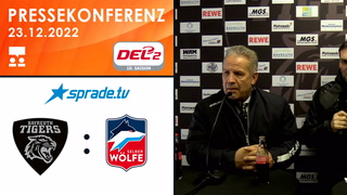 23.12.2022 - Pressekonferenz - Bayreuth Tigers vs. Selber Wölfe