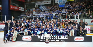 25.04.2023 -  Siegerehrung DEL2 Meister 2022/23
