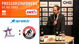 31.03.2022 - Pressekonferenz - Ravensburg Towerstars vs. EC Bad Nauheim