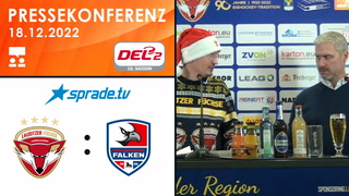 18.12.2022 - Pressekonferenz - Lausitzer Füchse vs. Heilbronner Falken