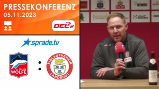 05.11.2023 - Pressekonferenz - Selber Wölfe vs. EV Landshut