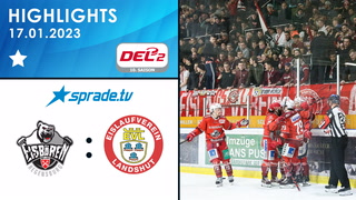 17.01.2023 - Highlights - Eisbären Regensburg vs. EV Landshut
