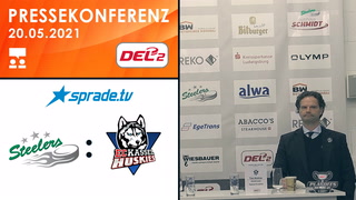 20.05.2021 - Pressekonferenz - Bietigheim Steelers vs. EC Kassel Huskies