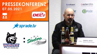 07.05.2021 - Pressekonferenz - EHC Freiburg vs. Bietigheim Steelers