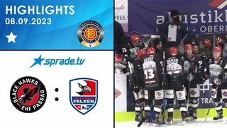 08.09.2023 - Highlights - EHF Passau Black Hawks vs. Heilbronner Falken
