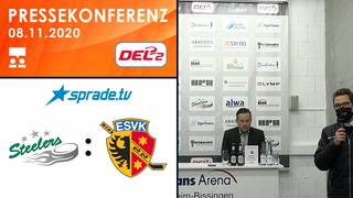 08.11.2020 - Pressekonferenz - Bietigheim Steelers vs. ESV Kaufbeuren