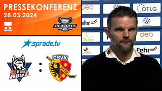 28.03.2024 - Pressekonferenz - EC Kassel Huskies vs. ESV Kaufbeuren