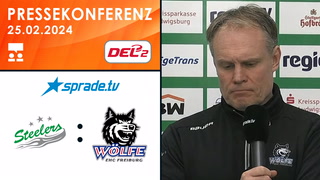 25.02.2024 - Pressekonferenz - Bietigheim Steelers vs. EHC Freiburg