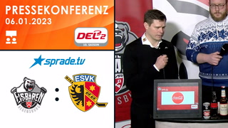 06.01.2023 - Pressekonferenz - Eisbären Regensburg vs. ESV Kaufbeuren