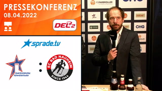 08.04.2022 - Pressekonferenz - Ravensburg Towerstars vs. EC Bad Nauheim