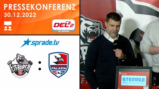 30.12.2022 - Pressekonferenz - Eisbären Regensburg vs. Heilbronner Falken