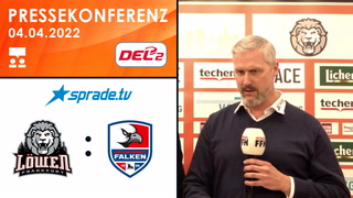 04.04.2022 - Pressekonferenz - Löwen Frankfurt vs. Heilbronner Falken