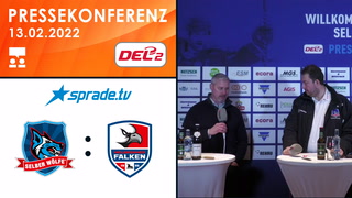 13.02.2022 - Pressekonferenz - Selber Wölfe vs. Heilbronner Falken
