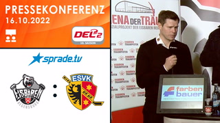 16.10.2022 - Pressekonferenz - Eisbären Regensburg vs. ESV Kaufbeuren