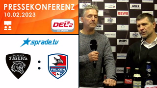 10.02.2023 - Pressekonferenz - Bayreuth Tigers vs. Heilbronner Falken