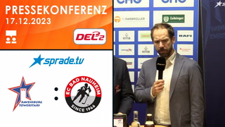 17.12.2023 - Pressekonferenz - Ravensburg Towerstars vs. EC Bad Nauheim