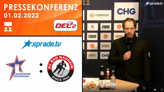 01.02.2022 - Pressekonferenz - Ravensburg Towerstars vs. EC Bad Nauheim