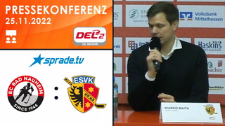 25.11.2022 - Pressekonferenz - EC Bad Nauheim vs. ESV Kaufbeuren