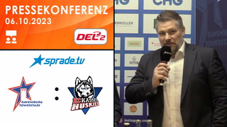 06.10.2023 - Pressekonferenz - Ravensburg Towerstars vs. EC Kassel Huskies