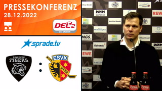 28.12.2022 - Pressekonferenz - Bayreuth Tigers vs. ESV Kaufbeuren