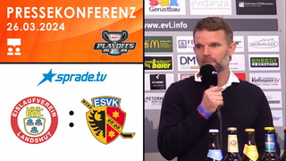 26.03.2024 - Pressekonferenz - EV Landshut vs. ESV Kaufbeuren