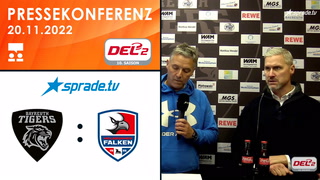 20.11.2022 - Pressekonferenz - Bayreuth Tigers vs. Heilbronner Falken