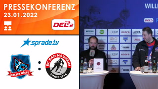 23.01.2022 - Pressekonferenz - Selber Wölfe vs. EC Bad Nauheim