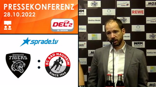 28.10.2022 - Pressekonferenz - Bayreuth Tigers vs. EC Bad Nauheim
