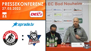 27.03.2022 - Pressekonferenz - EC Bad Nauheim vs. EC Kassel Huskies