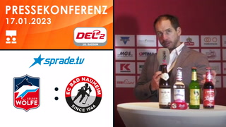 17.01.2023 - Pressekonferenz - Selber Wölfe vs. EC Bad Nauheim