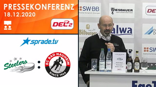 18.12.2020 - Pressekonferenz - Bietigheim Steelers vs. EC Bad Nauheim