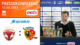 12.02.2023 - Pressekonferenz - Lausitzer Füchse vs. ESV Kaufbeuren
