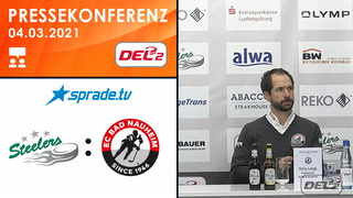 04.03.2021 - Pressekonferenz - Bietigheim Steelers vs. EC Bad Nauheim