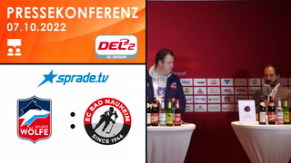 07.10.2022 - Pressekonferenz - Selber Wölfe vs. EC Bad Nauheim