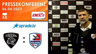 06.04.2023 - Pressekonferenz - Bayreuth Tigers vs. Heilbronner Falken