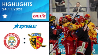 24.11.2023 - Highlights - EV Landshut vs. ESV Kaufbeuren
