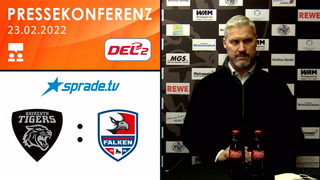 23.02.2022 - Pressekonferenz - Bayreuth Tigers vs. Heilbronner Falken