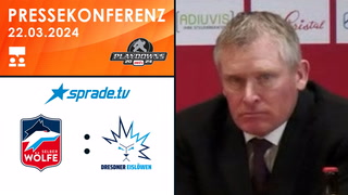 22.03.2024 - Pressekonferenz - Selber Wölfe vs. Dresdner Eislöwen